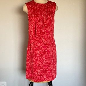 Banana Republic, 2, red ruffle front dress